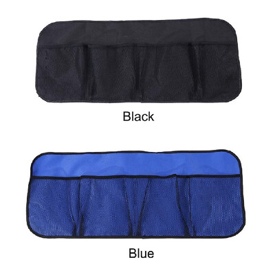 

Auto Car Organizer Trunk Back Seat Universal Storage Bag Mesh Net Pocket Black