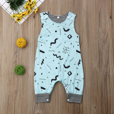 

Newborn Toddler Baby Boy Girl Sleeveless Romper Bodysuit Jumpsuit Outfit Clothes