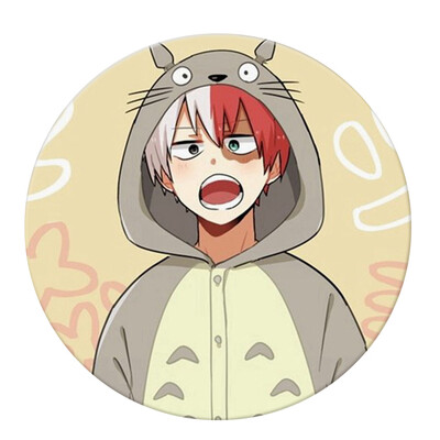

zhongjiany My Hero Academia Cross Pattern Pin Button Brooch Badge