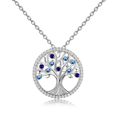 

Tree Life Pendant Necklaces Women Family Tree Jewelry Trendy Individual Latest