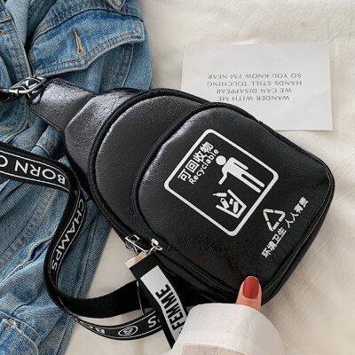 

Women 2019 spring&summer new fashion oblique Korean version of handheld broadband single shoulder mini mobile phone bag
