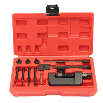 

Motorcycle Bike Chain Breaker Splitter Link Riveter Riveting Fixing Tool Kit
