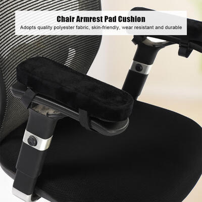 

Greensen 1 Pair of Memory Foam Armrest Pads Soft Office Home Universal Chair Elbow Supporting Pillow