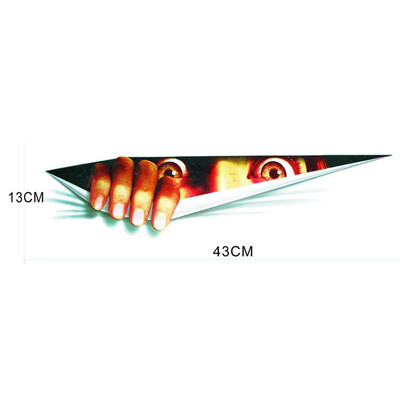 

Tailored Car Sticker Hot Sale 3D Simulation of the eyes personalized funny mark Stickers
