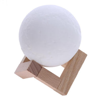 

3D Print LED Moon Lamp 16-Color Remote Control Night Light Bedroom Decor