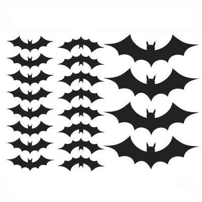 

Bats Shape Sticker Living Room Bedroom Backdrop Wall Decorative DecalWall Sticker Backdrop Wall Sticker