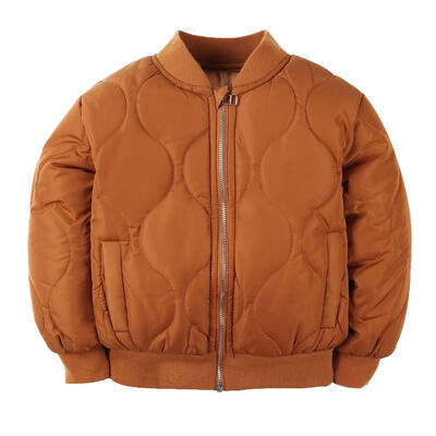 

Unisex Kids Winter Fleece Thicken Warm Zipper Cotton-Padded Jacket Coat