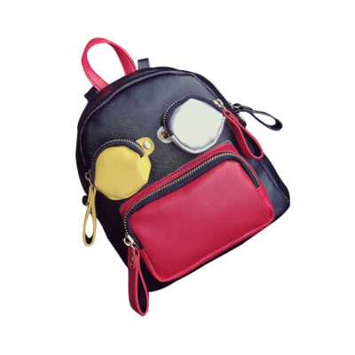 

Tailored Funny Cute Personalized Women Bag School Cartoon Backpack Mini Patchwork Bags BU