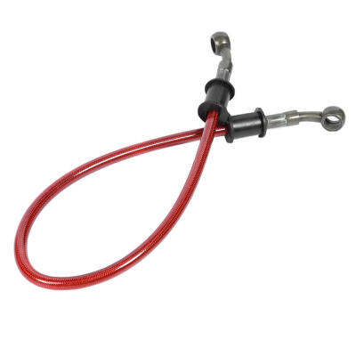 

500mm Motorcycle Brake Line Braided Steel Clutch Oil Hose for Dirt Pit Bike