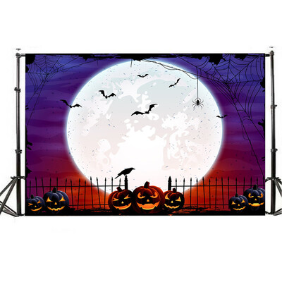 

Toponeto Halloween Backdrops 5x3FT Lantern Background Photography Studio Decoration