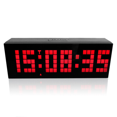 

Gobestart Multi-function Remote Control Luminous Digital Timer 6-bit 5 Segment LED Clock