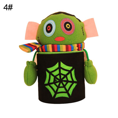 

Halloween Pumpkin Ghost Doll Candy Storage Box Can Table Decor Party Props Gift