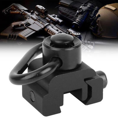 

Greensen Push Button Quick Detachable 125 Inch Sling Swivel Adapter Set for 11mm Rail Mount Base