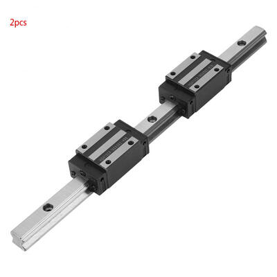 

Greensen 2pcs HGR15 300mm Linear Slide Guide Rail 4pcs Carriages Bearing Block Slider