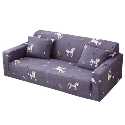 

1pc Elastic Sofa Tight Wrap All-inclusive Sofa Cover Towel2pcs Pillowcases