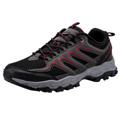 

Mens Outdoor Black Summer Breathable Mesh breathable hunting trekking Hiking Shoes Brand Lightweight Casual shoes Sneakers