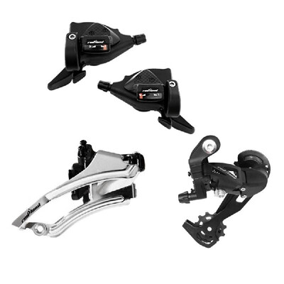

Bike Groupset Kit MTB Bike Front Rear Derailleur Bike Brake Lever 3X9S 3X10S 3X11S