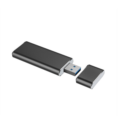 

USB30 TO M2 NGFF SSD Enclosure Solid State Drive External Case Adapter UASP SuperSpeed 6Gbps for 2230 2242 M2 NGFF SSD