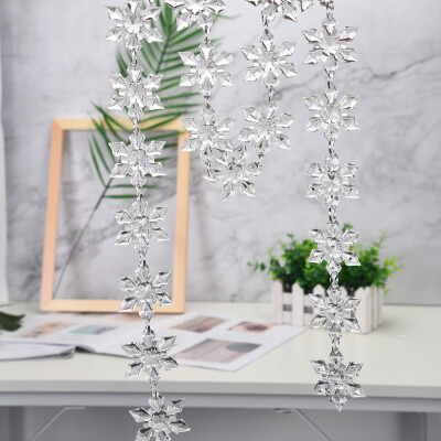 

Tailored Acrylic Snowflake Christmas Wedding Tree Hanging Decoration Decoration For DIY P