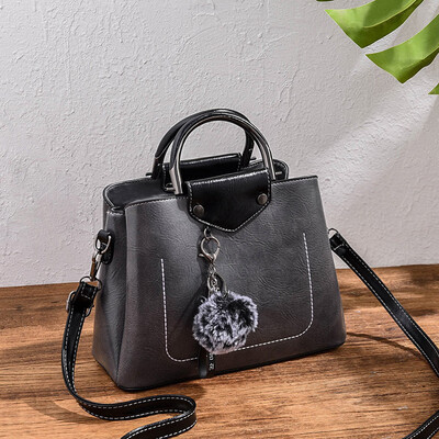 

Female bag 2018 new fashion autumn&winter handbag big bag large capacity simple wild single shoulder Messenger bag tide