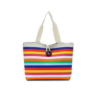 

Toponeto Women Shopping Travel Shoulder Bags Folding Eco Grocery Handbag Tote Pouch Bag