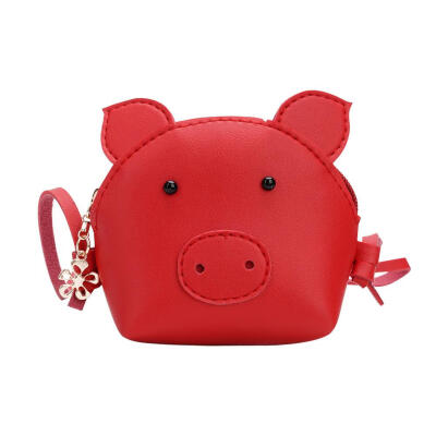 

Cute Pig Cartoon Messenger Handbags Children Girls Shoulder Crossbody Bags