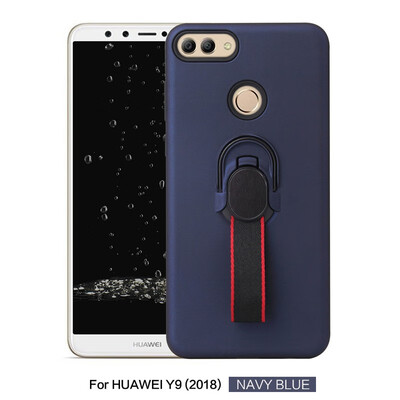

Magnetic Case Huawei Y9 2018 Enjoy 8 Finger Ring Holder Case Huawei Enjoy 8 Plus FLA-LX2 FLA L22 LX1 L21 LX3 Hybrid TPU Cover