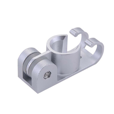 

Gobestart Shower Head Handset Holder Chrome Bathroom Wall Mount Adjustable Suction Bracket