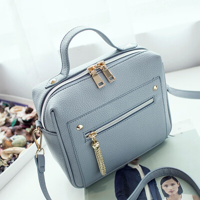 

2017 New arrive Women Top-handle Bag High Quality PU Leather Small Women Messenger Bag Girls Shoulder Bag Fashion Women Bags