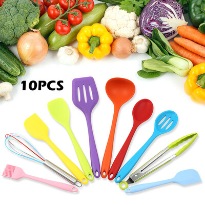 

Silicone Kitchen Utensils Cooking Utensil Set Spatula