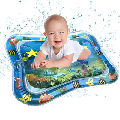 

〖Follure〗Inflatable Baby Water Mat Fun Activity Play Center for Children & Infants