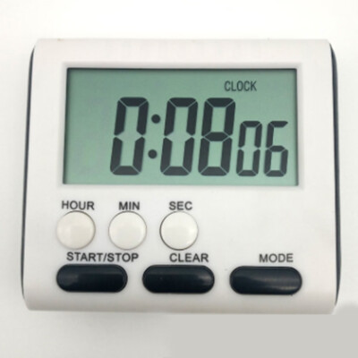 

Magnetic Large LCD Count Up Kitchen Timer Alarm Down Digital Clock 24 Hour Newly