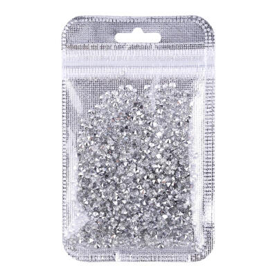 

500pcsBag Glitter Shimmer Sharp Tip Nails Art Rhinestones Manicure Charms