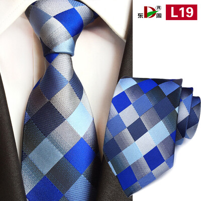 

Manufacturers spot trendy mens business casual tie polyester silk jacquard professional executive wedding work tie