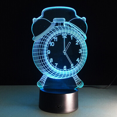 

〖Follure〗3D illusion Visual Night Light 7 Colors Change LED Desk Lamp Bedroom Home Decor