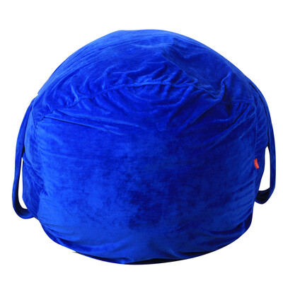 

Gobestart Kids Stuffed Animal Plush Toy Storage Bean Bag Soft Pouch Stripe Fabric Chair