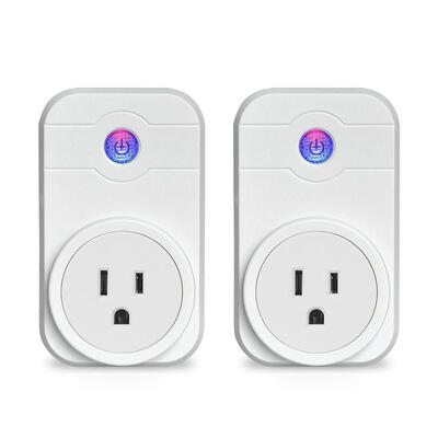 

2pcs Smart Socket WIFI Timing Outlet Switch for Amazon Alexa Google Home
