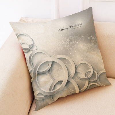 

Tailored Christmas Home Decor Cushion Cover Graffi Style Throw Pillowcase Pillow Covers