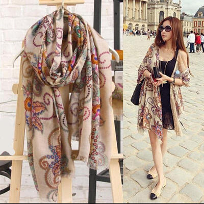 

2019 Fashion Women Winter Thermal Active Infinity Scarf With Zip Pocket