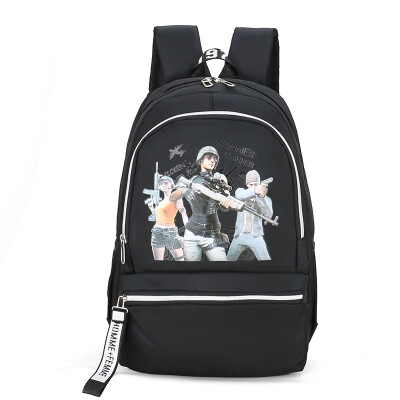 

Three-level bag jedi survival chicken backpack male backpack fashion junior high school students backpack large capacity female