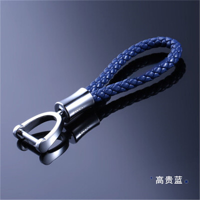 

100 New Hand-woven Leather Car Keys Rings Keychain for Kia Rio BMW Toyota Mercedes Ford Honda Audi Mazda Car Key Rings Universal