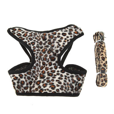 

Breathable Dog Harness Puppy Cat Vest Quick Release Walking Lead Leash