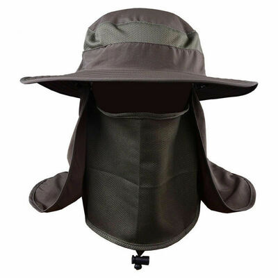 

Outdoor Fishing Hat Sun Protection Neck Face Flap Cap Wide Brim For Men Women