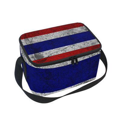

ALAZA Lunch Box Insulated Thailand Flag Lunch Bag Large Cooler Tote Bag for Men Women
