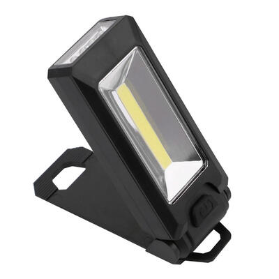 

COB 4 LED Magnetic Working Folding Hook Flashlight Emergency Light Torch