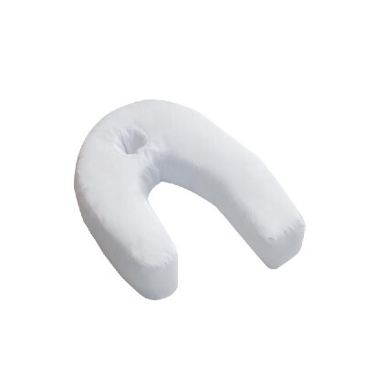 

Pure White Side PP Cotton Sleeper Headrest Travel Soft Anti-snoring Cushion U-shape Pillow