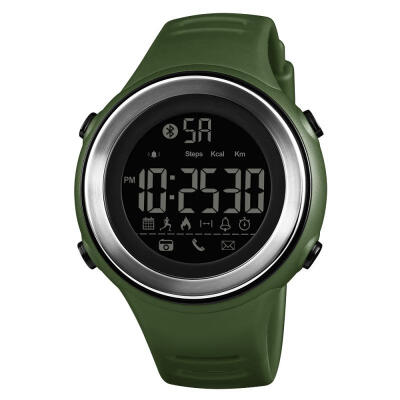 

SKMEI Round Dial Sports Digital Wristwatch Mens Watch With Call Reminder Fucntion For Android IOS System