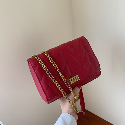 

Chic retro chain bag fashion high sense of foreign style small square bag new 2019 womens bag shoulder Messenger bag