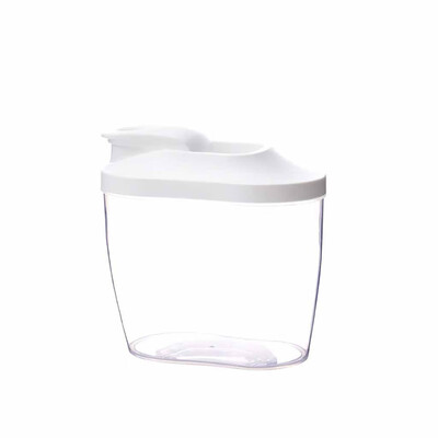 

Siaonvr Plastic Cereal Dispenser Storage Box Kitchen Food Grain Rice Container Nice