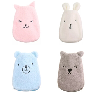 

Removable Cartoon Bear Plush Water-filling Hot Water Bag Hand Feet Warmer Injection Warming Heater